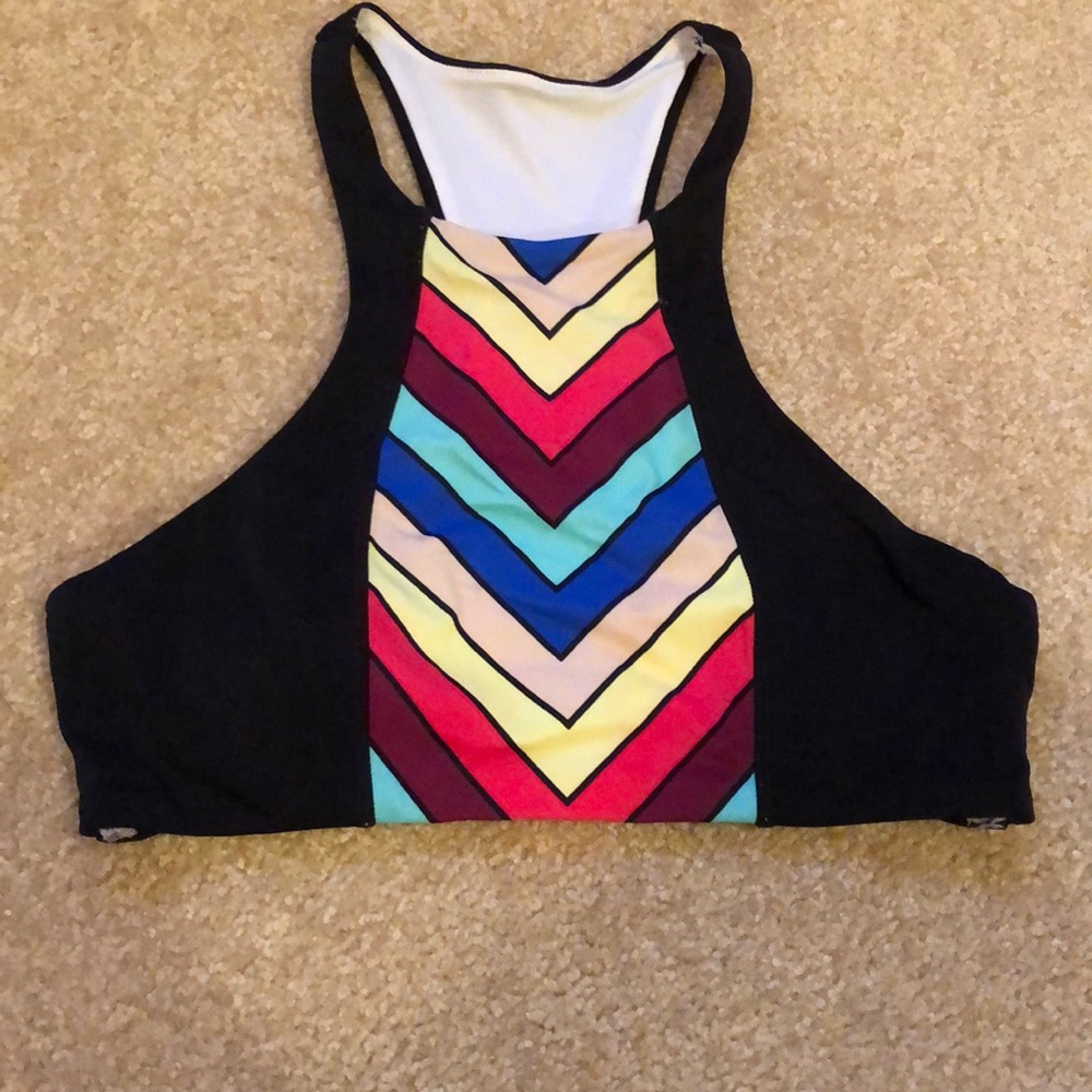 PINK swim top
